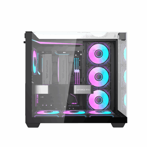 VỎ CASE MÁY TÍNH DARKFLASH TH285 (ATX) BLACK