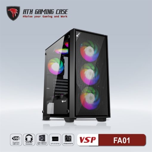 Case Vsp Gaming FA01 full atx x99 dual