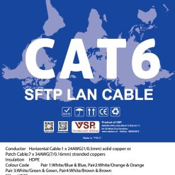 Cáp Mạng VP-LINK Cat 5E UTP L502F Bootrom 305M