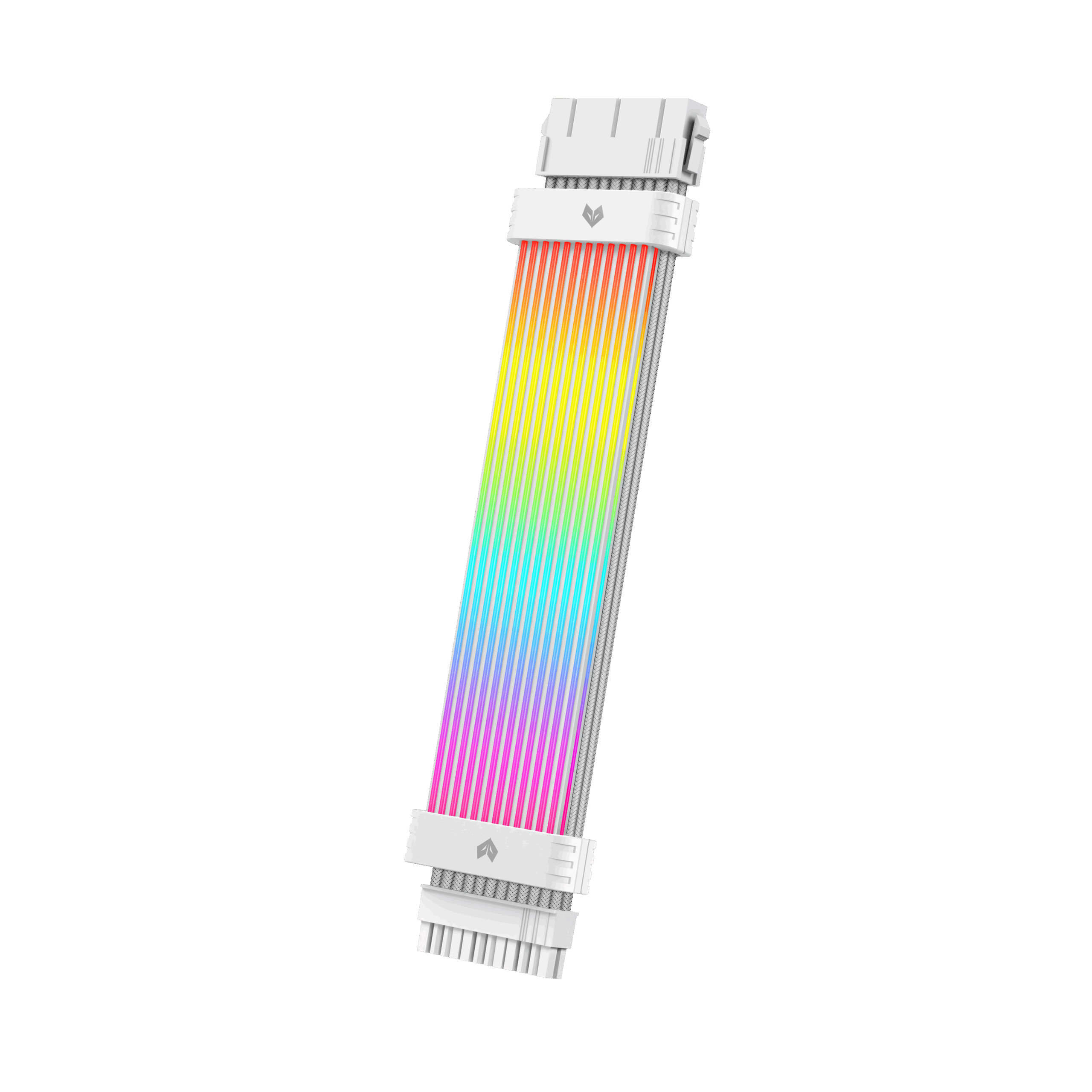 Dây nối dài nguồn Aosor ME210 24pin led ARGB màu trắng