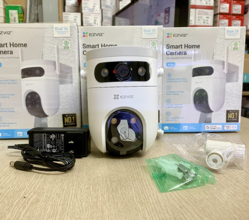 Camera WiFi quay quét ống kính kép EZVIZ H9c (5MP+5MP) - Ảnh 2