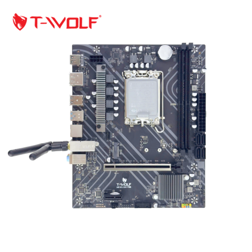 Mainboard T-Wolf H610 WIFI LGA1200, mATX, DDR4, 1 M.2 - Ảnh 2
