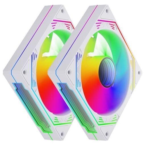 Fan Magic snow Man F120 ARGB WHITE ( 4) - Ảnh 2