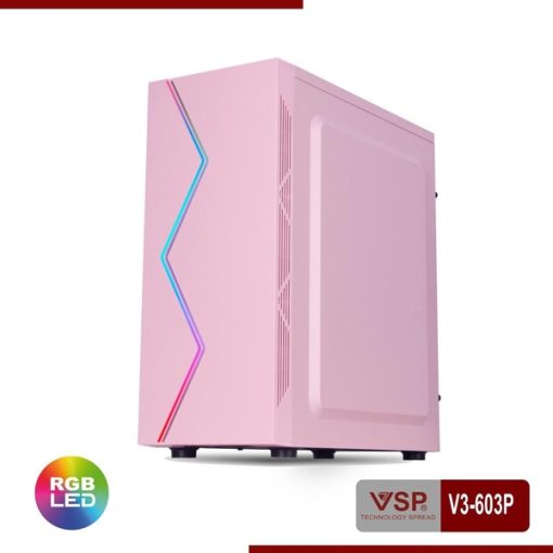 Vỏ máy tính VSP V3-603 Hồng pink