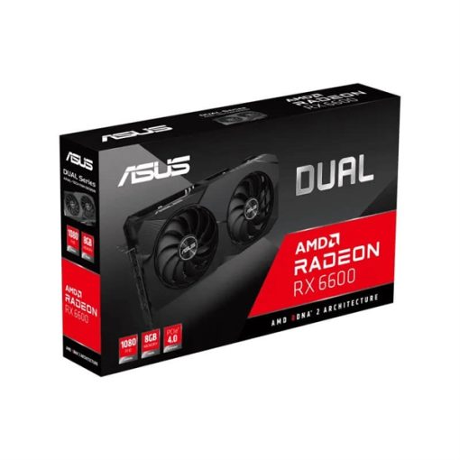 ASUS Dual Radeon™ RX 6600 V2 8GB GDDR6