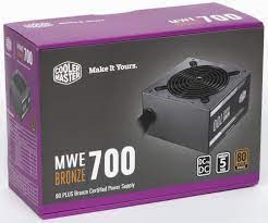 Nguồn Cooler Master 700W MWE 700 V2 230V 80 Plus Bronze