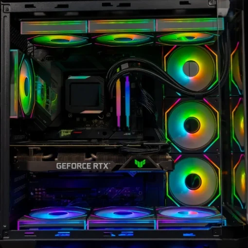 Thùng máy Case Leopard AC-01 RGB | Đen, không kèm fan - Ảnh 3