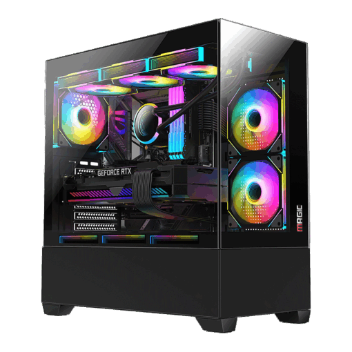 Case Gaming Magic GA-01 Black( ATX) - Ảnh 2