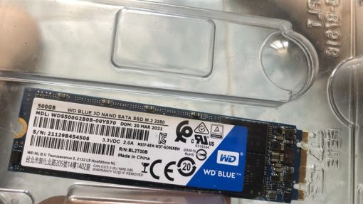 Ổ cứng SSD 500G Western Blue M.2 Sata