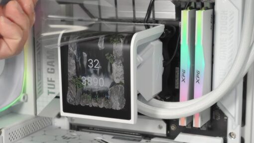 Tản nhiệt nước TRYX PANORAMA ARGB 240 Trắng - Ảnh 7