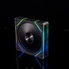 Fan Leopard V1 ARGB - Fan case trắng- đen-xuôi-ngược
