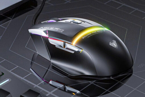Chuột gaming có dây Aula S12 Pro đen - Ảnh 2
