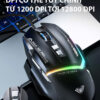 Chuột gaming có dây Aula S12 Pro đen