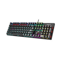 Bàn phím có dây gaming AULA S2022 Pro đen Red switch